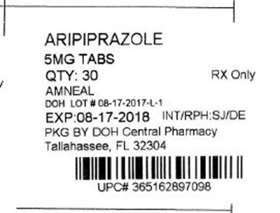 Label Image For 5mg (Aripiprazole 5mg)